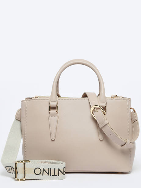 Handtas Zero Re Gerecycleerd Polyester Valentino Beige zero re VBS7B302 ander zicht 4