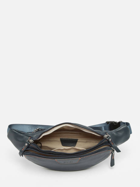 Heuptasje Foulonné Leder Etrier Blauw foulonne EFOU722M ander zicht 2