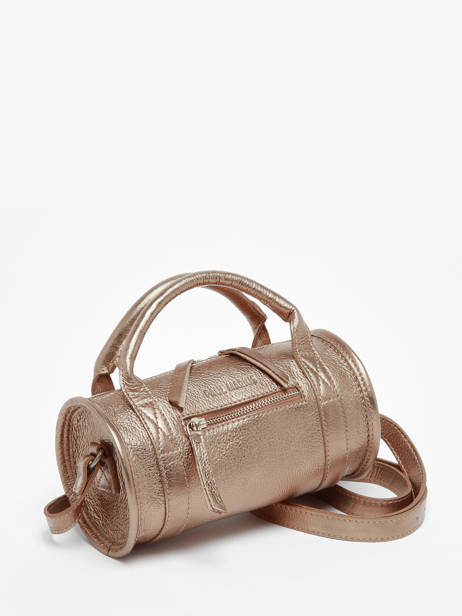 Cross Body Tas Charlie Leder Paul marius Goud vintage CHARLIE ander zicht 2