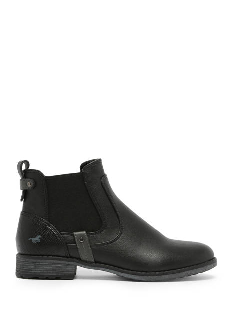 Enkellaarsjes Mustang Zwart women 1265522
