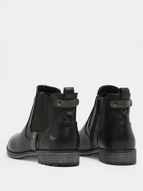 Enkellaarsjes Mustang Zwart women 1265522 ander zicht 3