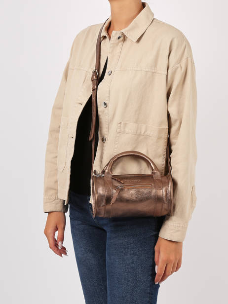 Cross Body Tas Charlie Leder Paul marius Goud vintage CHARLIE ander zicht 1