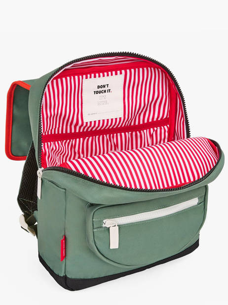 Rugzak Hello hossy Groen cool kids 5 ander zicht 3